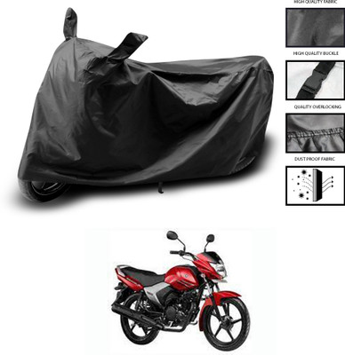 GOSHIV-car and bike accessories Waterproof Two Wheeler Cover for Yamaha(Saluto, Black)
