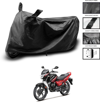 PAGORA Waterproof Two Wheeler Cover for Hero(Glamour i3s, Black)