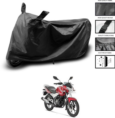 CODOKI Waterproof Two Wheeler Cover for Bajaj(Discover 125 DTS-i, Black)