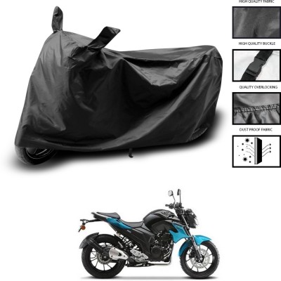 PAGORA Waterproof Two Wheeler Cover for Yamaha(FZ-S, Black)