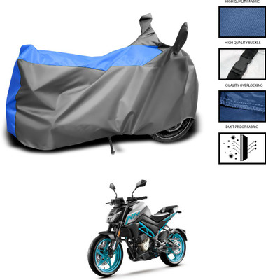 CODOKI Waterproof Two Wheeler Cover for CFMoto(300NK, Grey, Blue)