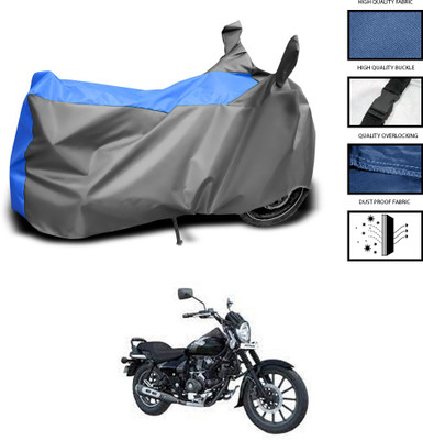 CODOKI Waterproof Two Wheeler Cover for Bajaj(Avenger 180 Street, Grey, Blue)