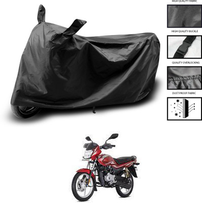 PAGORA Waterproof Two Wheeler Cover for Bajaj(Platina, Black)