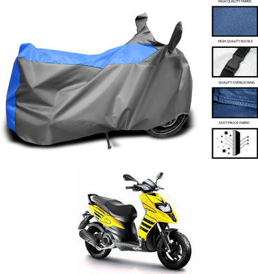 CODOKI Waterproof Two Wheeler Cover for Aprilia(Storm 125, Grey, Blue)