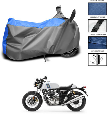 CODOKI Waterproof Two Wheeler Cover for Royal Enfield(Continental GT, Grey, Blue)