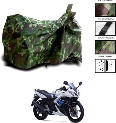 GOSHIV-car and bike accessories Waterproof Two Wheeler Cover for Yamaha(YZF R15 S, Multicolor)