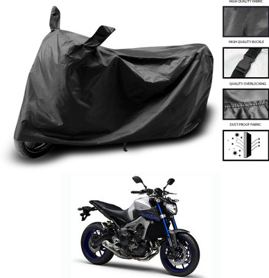 PAGORA Waterproof Two Wheeler Cover for Yamaha(MT-09, Black)