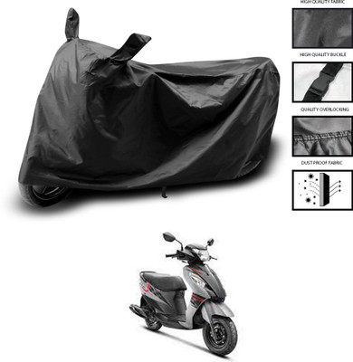 CODOKI Waterproof Two Wheeler Cover for Suzuki(Let's, Black)