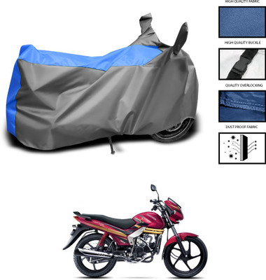 CODOKI Waterproof Two Wheeler Cover for Mahindra(Centuro Rockstar, Grey, Blue)