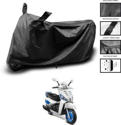 CODOKI Waterproof Two Wheeler Cover for Mahindra(Gusto 125, Black)