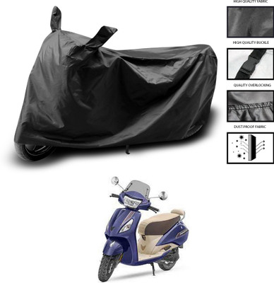 PAGORA Waterproof Two Wheeler Cover for TVS(Jupiter, Black)