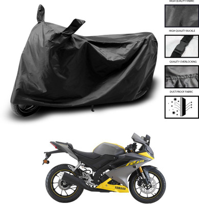 CODOKI Waterproof Two Wheeler Cover for Yamaha(YZF R15 V3.0, Black)