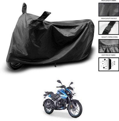 CODOKI Waterproof Two Wheeler Cover for Bajaj(Pulsar 125, Black)