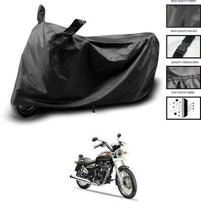 CODOKI Waterproof Two Wheeler Cover for Royal Enfield(Thunderbird 500, Black)