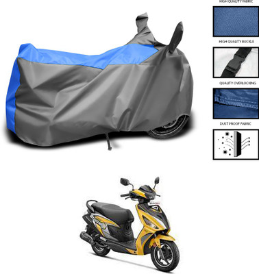 PAGORA Waterproof Two Wheeler Cover for Hero(Maestro Edge 125, Grey, Blue)
