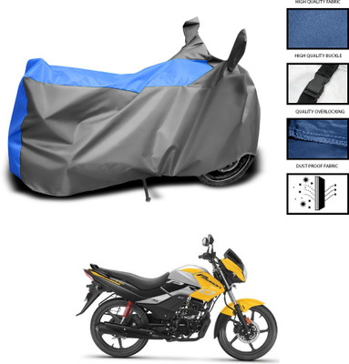 CODOKI Waterproof Two Wheeler Cover for Hero(Passion, Grey, Blue)