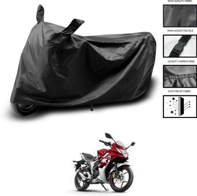 CODOKI Waterproof Two Wheeler Cover for Suzuki(Gixxer SF, Black)