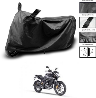 CODOKI Waterproof Two Wheeler Cover for Bajaj(Pulsar 160 NS DTS-i, Black)