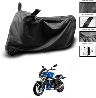 CODOKI Waterproof Two Wheeler Cover for Mahindra(MOJO XT 300, Black)
