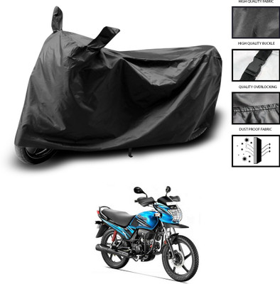 PAGORA Waterproof Two Wheeler Cover for Hero(Passion Pro TR, Black)