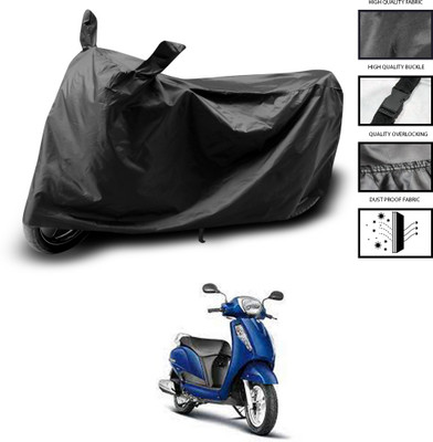 CODOKI Waterproof Two Wheeler Cover for Suzuki(New Access 125, Black)