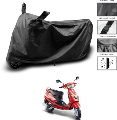 CODOKI Waterproof Two Wheeler Cover for Mahindra(Duro, Black)