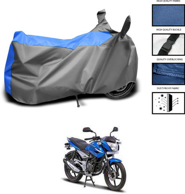 CODOKI Waterproof Two Wheeler Cover for Bajaj(XCD 135, Grey, Blue)