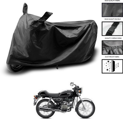 CODOKI Waterproof Two Wheeler Cover for Hero(Splendor Pro Classic, Black)