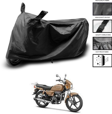 CODOKI Waterproof Two Wheeler Cover for Hero(Splendor, Black)