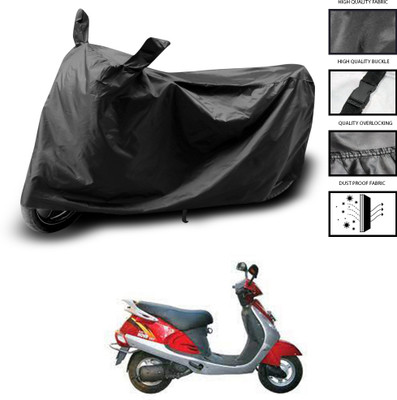 CODOKI Waterproof Two Wheeler Cover for Kinetic(Nova EX, Black)