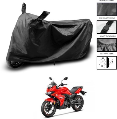 GOSHIV-car and bike accessories Waterproof Two Wheeler Cover for Hero(Xtreme, Black)