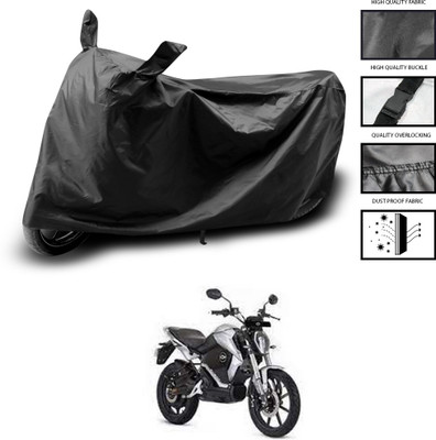 PAGORA Waterproof Two Wheeler Cover for Revolt(RV 300, Black)