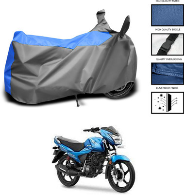PAGORA Waterproof Two Wheeler Cover for TVS(Victor New, Grey, Blue)