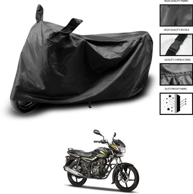 CODOKI Waterproof Two Wheeler Cover for Bajaj(Discover 100 DTS-i, Black)