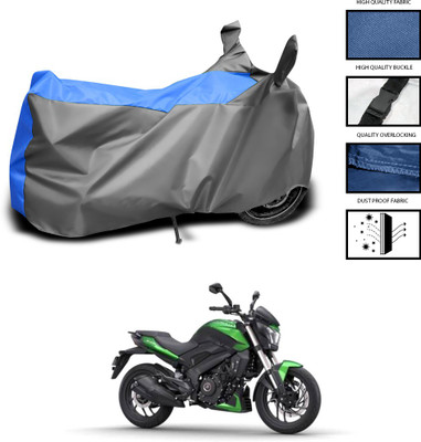 CODOKI Waterproof Two Wheeler Cover for Bajaj(Dominar, Grey, Blue)