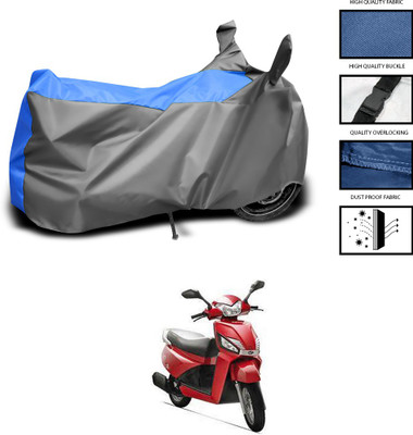 CODOKI Waterproof Two Wheeler Cover for Mahindra(Gusto, Grey, Blue)