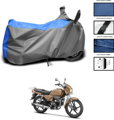 CODOKI Waterproof Two Wheeler Cover for Hero(Splendor, Grey, Blue)