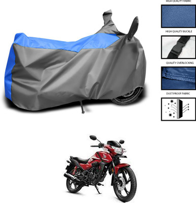 CODOKI Waterproof Two Wheeler Cover for Honda(SP 125, Grey, Blue)