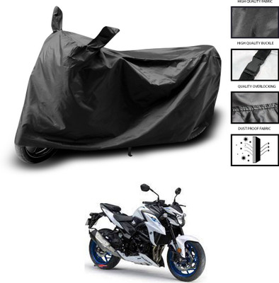 GOSHIV-car and bike accessories Waterproof Two Wheeler Cover for Suzuki(GSX, Black)