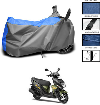PAGORA Waterproof Two Wheeler Cover for Yamaha(Cygnus Ray ZR, Grey, Blue)