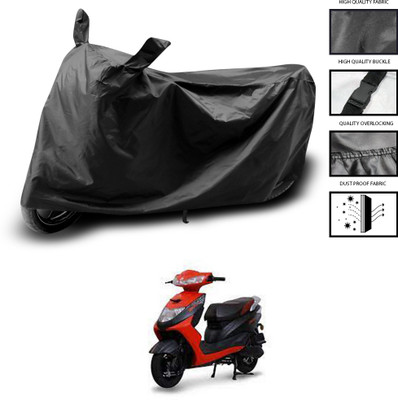 CODOKI Waterproof Two Wheeler Cover for Ampere(Zeal, Black)