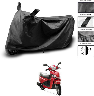 CODOKI Waterproof Two Wheeler Cover for Mahindra(Gusto, Black)