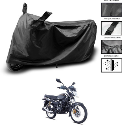 PAGORA Waterproof Two Wheeler Cover for Bajaj(Platina 110, Black)