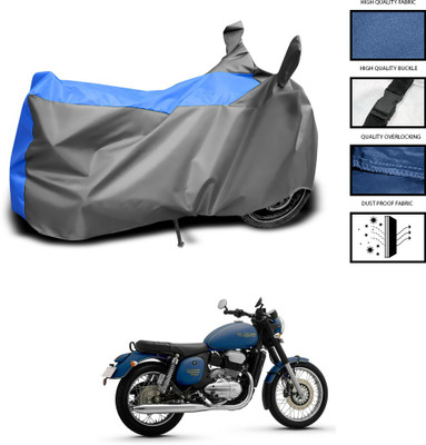 PAGORA Waterproof Two Wheeler Cover for JAWA(Forty Two, Grey, Blue)