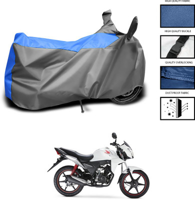 CODOKI Waterproof Two Wheeler Cover for Honda(CB Twister, Grey, Blue)