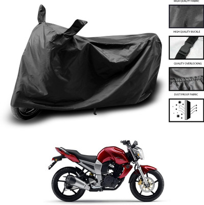 GOSHIV-car and bike accessories Waterproof Two Wheeler Cover for Yamaha(FZ-S FI, Black)