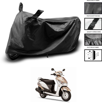 CODOKI Waterproof Two Wheeler Cover for Yamaha(Alpha, Black)
