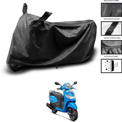 PAGORA Waterproof Two Wheeler Cover for Hero(Pleasure, Black)