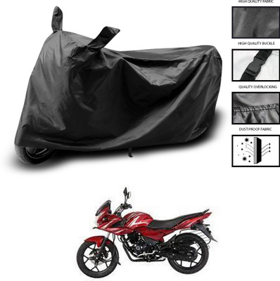 CODOKI Waterproof Two Wheeler Cover for Bajaj(Discover 150 f, Black)