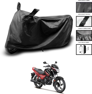 PAGORA Waterproof Two Wheeler Cover for Hero(Glamour Programmed FI, Black)